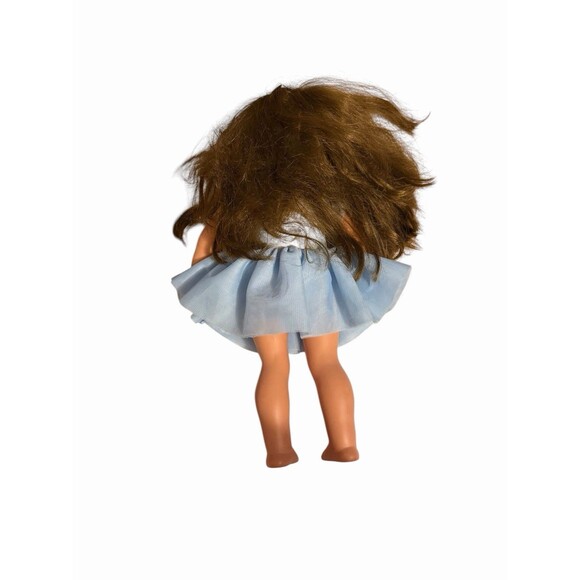 Gotz Puppe Doll 18” Exclusively for Pottery Barn Kids Cloth Body Brown Hair/Eyes - Picture 3 of 13